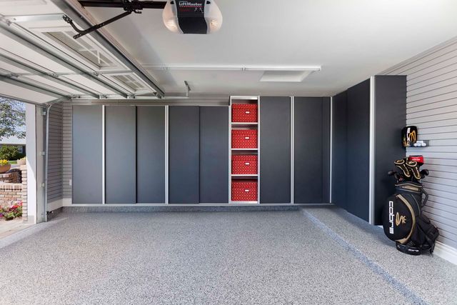 Custom Garage Cabinet Installation In, Overhead Storage Cabinets For Garage