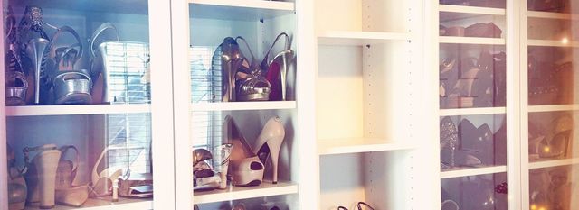 ikea billy bookcase shoes