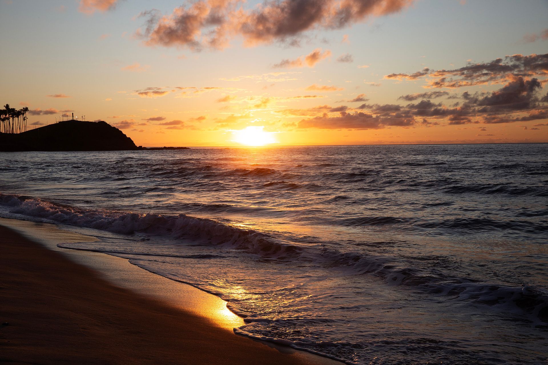 Fotografia fine art do nascer do sol praia da barra, Salvador, Bahia