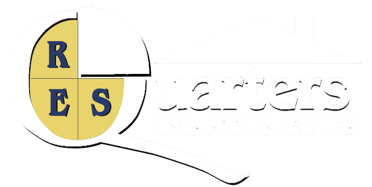 Quarters Real Estate Logo in footer
