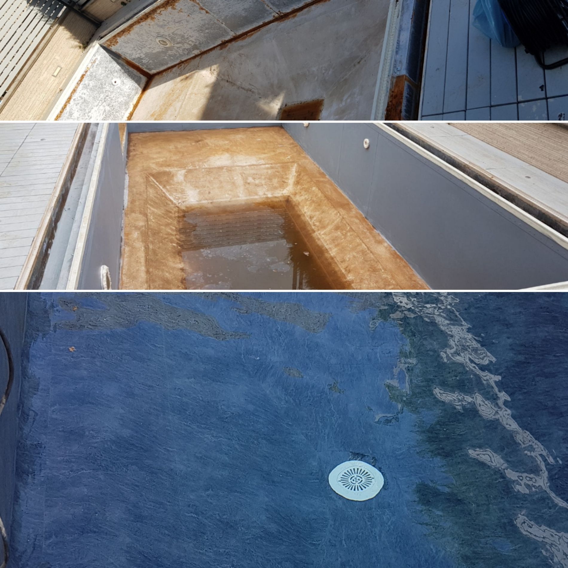 Fasi costruzione piscina