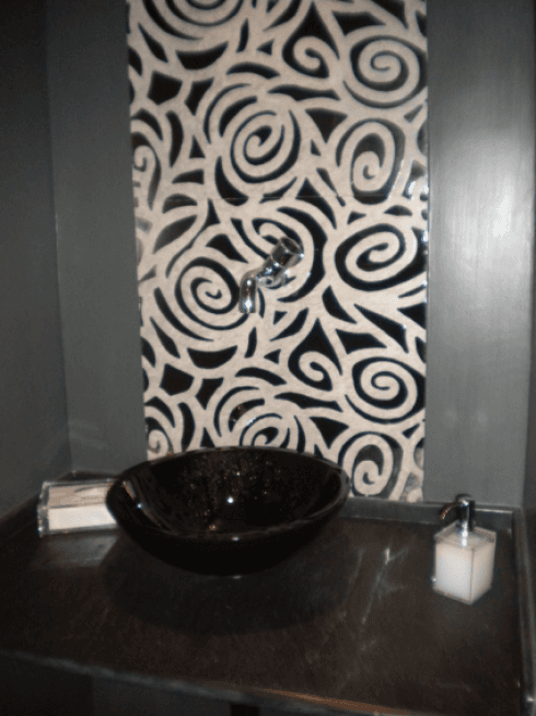 lavandino con design moderno