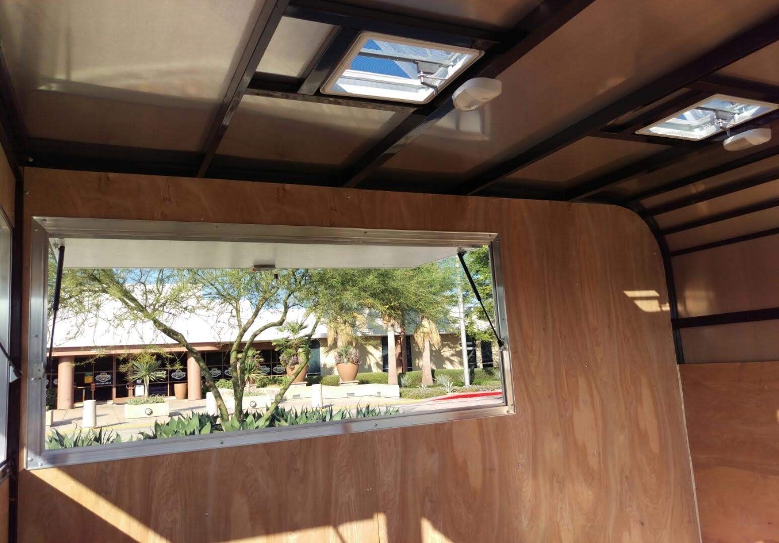 1 Door Opened Concession Trailer