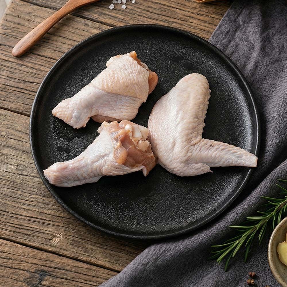 黑羽土雞三節翅200g