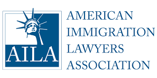 The logo for the american immigration lawyers association