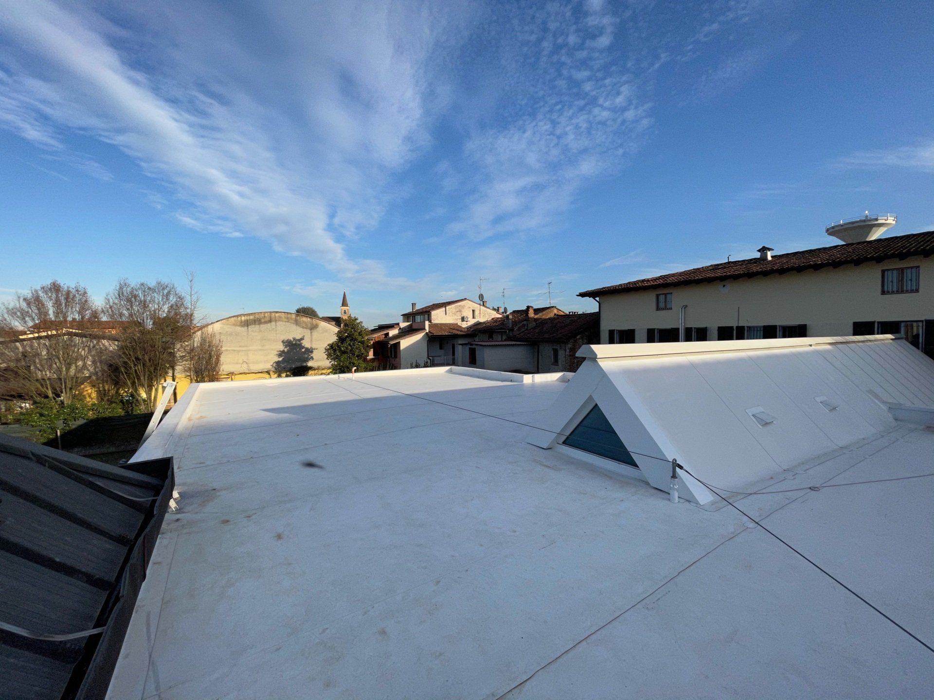 posa di un muro in mattoni