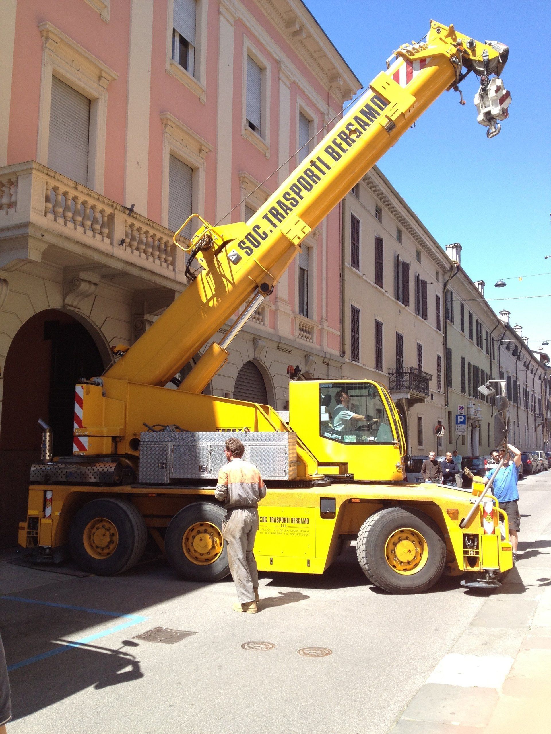 gru per ristrutturazione tetto