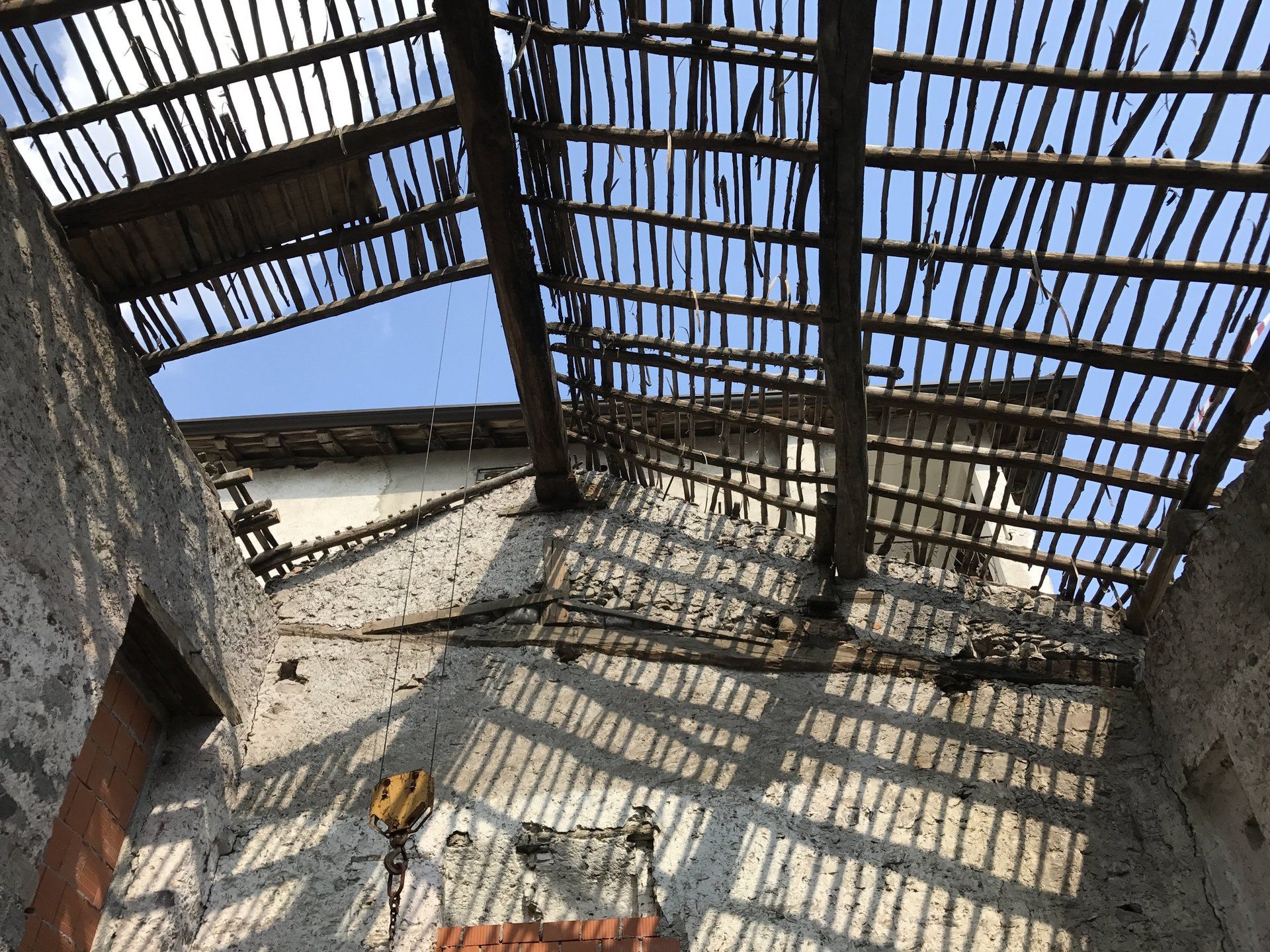 restauro tetto di un immobile