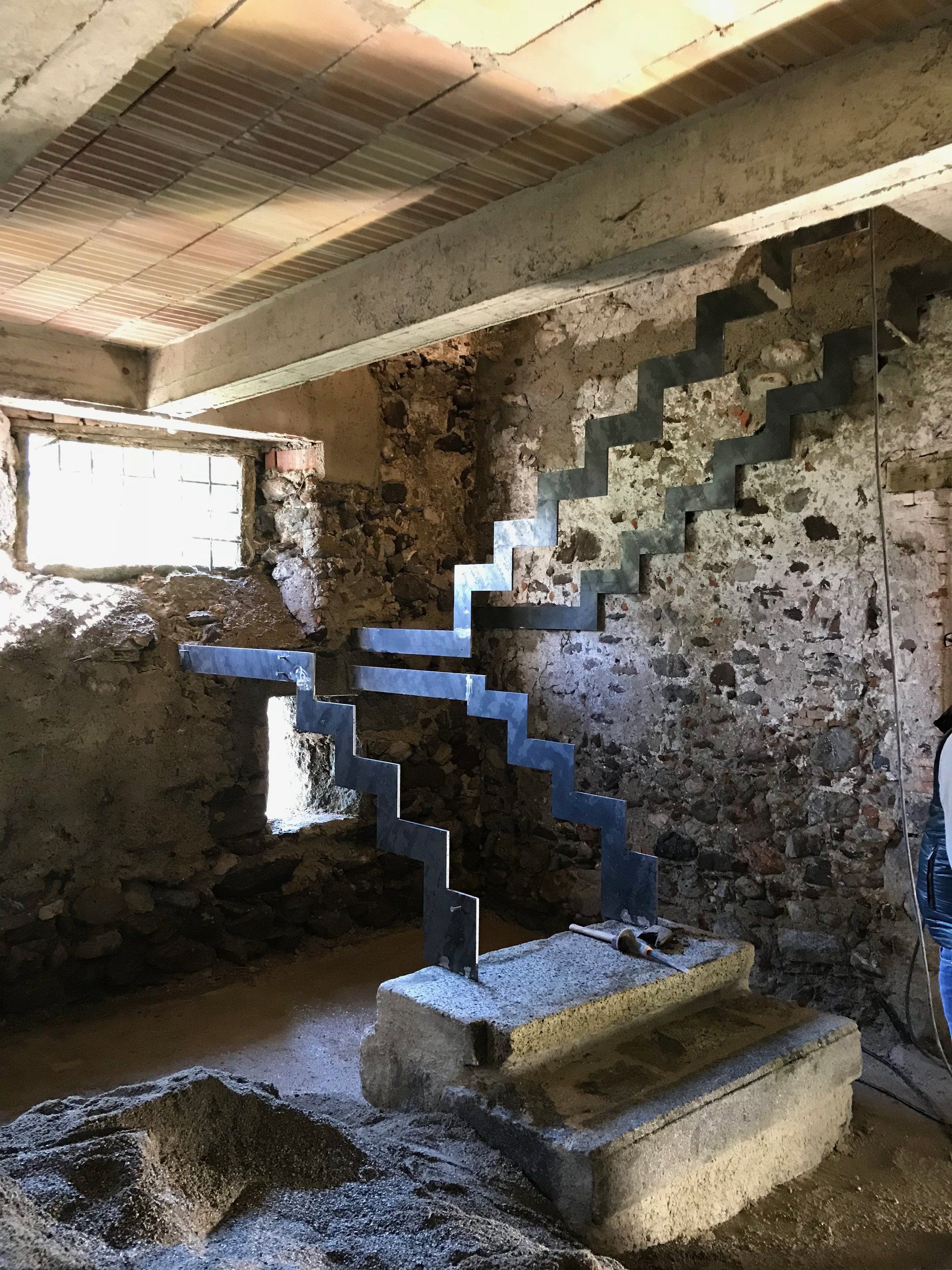 nuove scale per restauro immobile