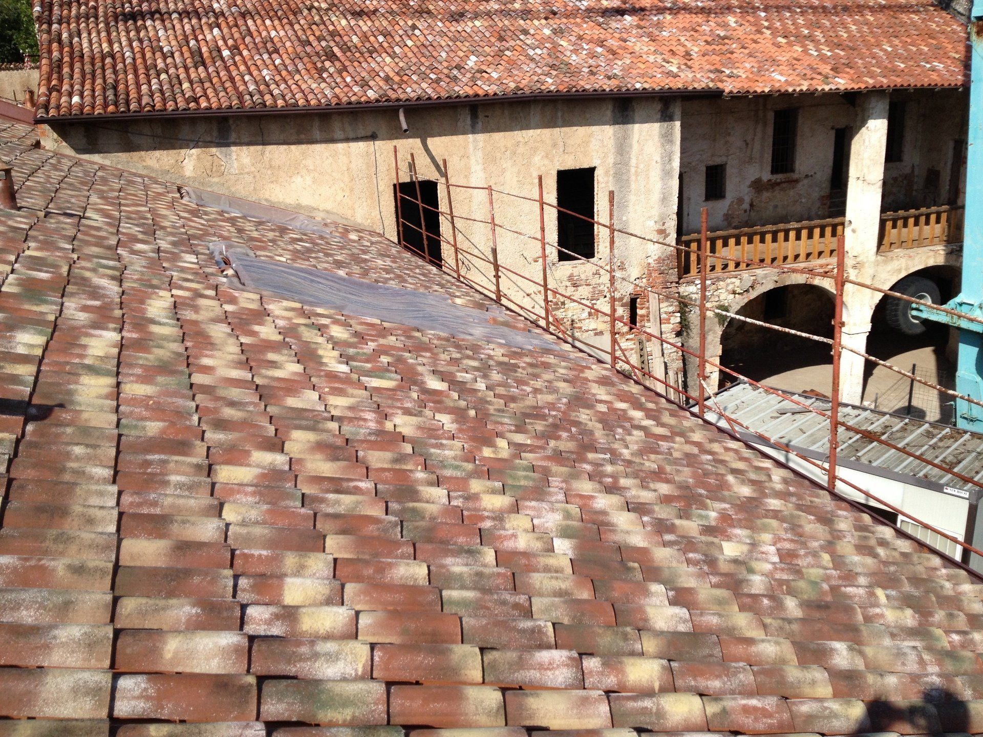 tetto da mettere in sicurezza