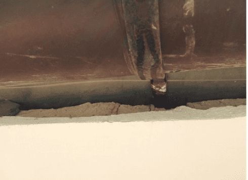 Ripristino di cornicioni danneggiati