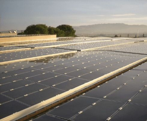 Pannelli solari per grandi superfici