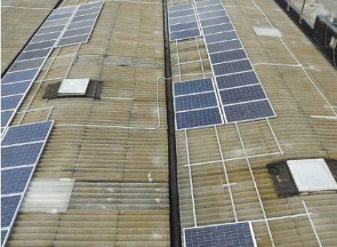 Coperture industriali con inserimento di pannelli fotovoltaici