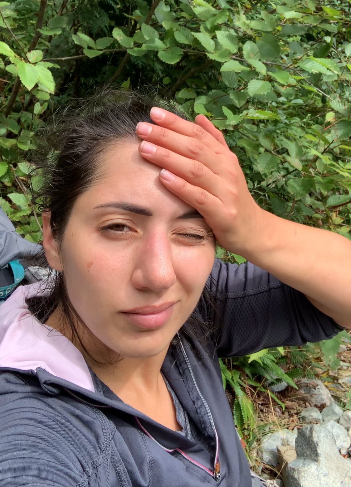 Hiking and facepalming at Golden Ears park, BC, Canada