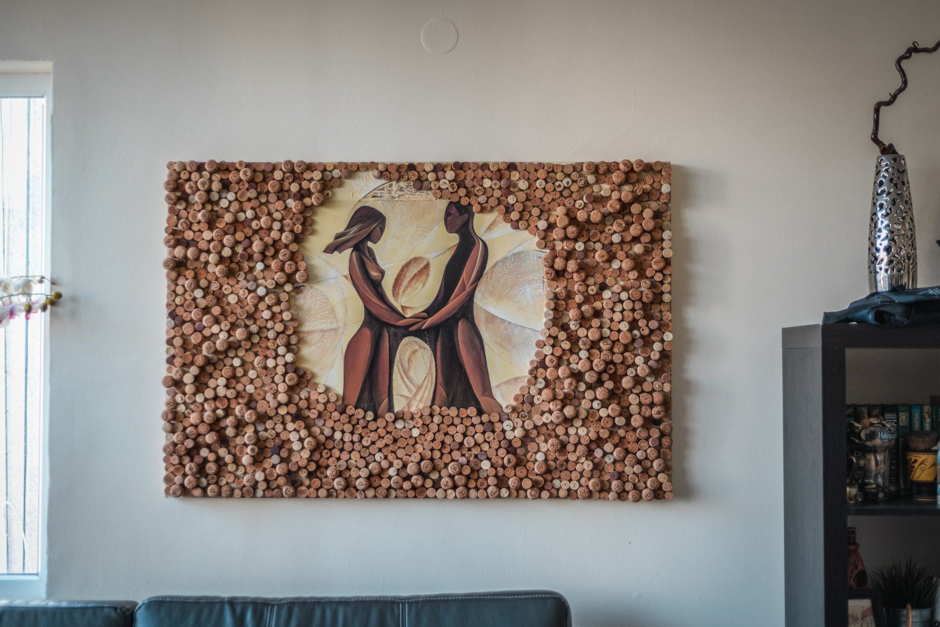 Cork painting