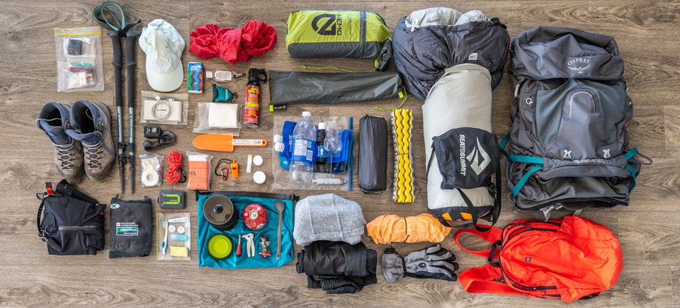 backpacking gear that i'm carrying to every one of my overnight adventures