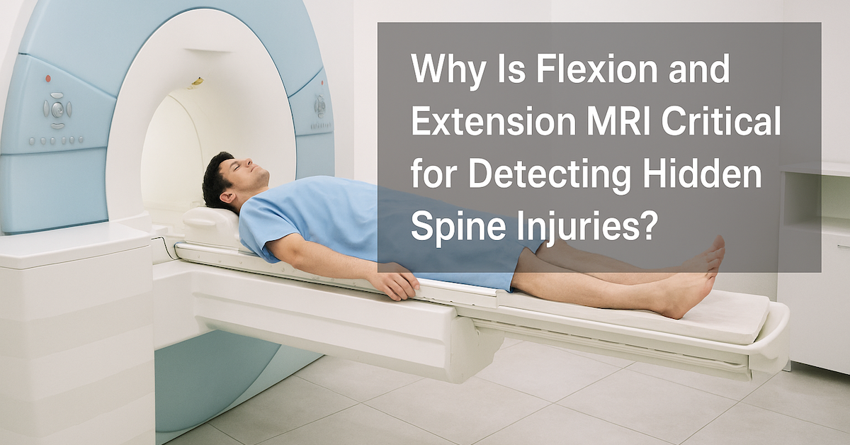 Why Is Flexion and Extension MRI Critical for Detecting Hidden Spine Injuries?