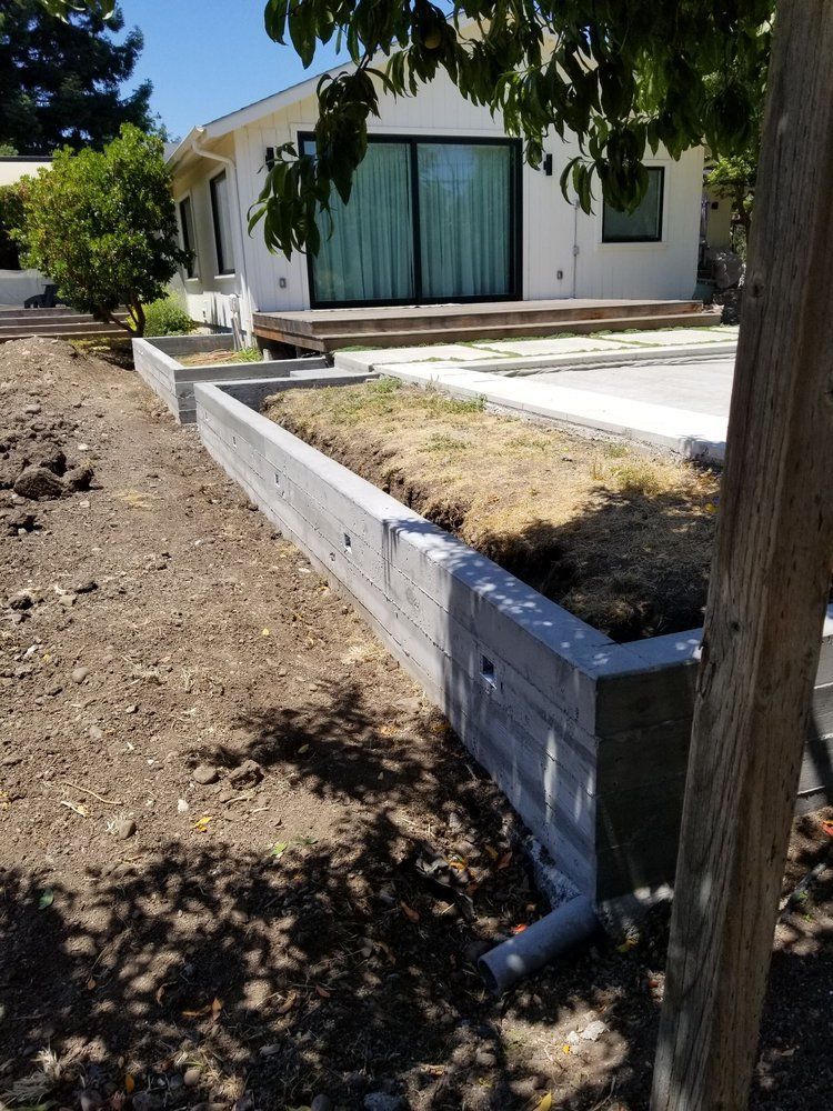Landscaping Walls — Petaluma, CA — West Coast Construction