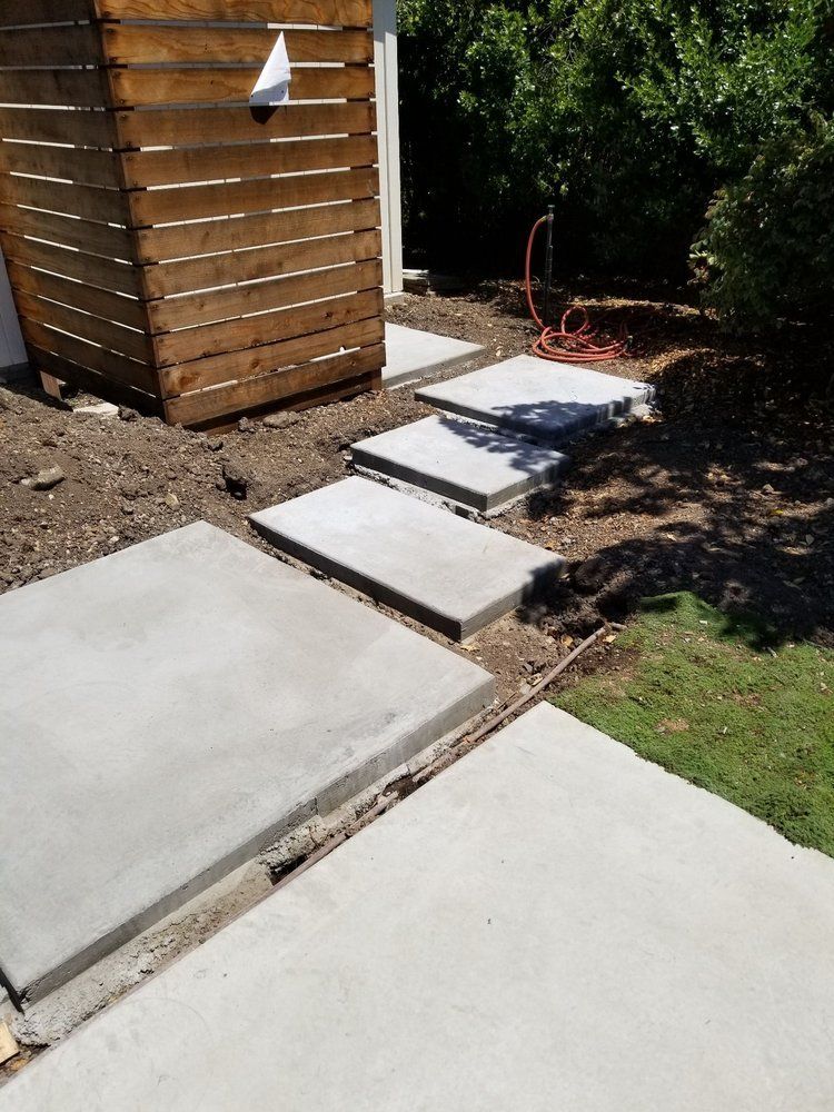 Concrete Walkway — Petaluma, CA — West Coast Construction
