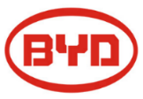 Das BYD-Logo ist ein roter Kreis auf weißem Hintergrund.