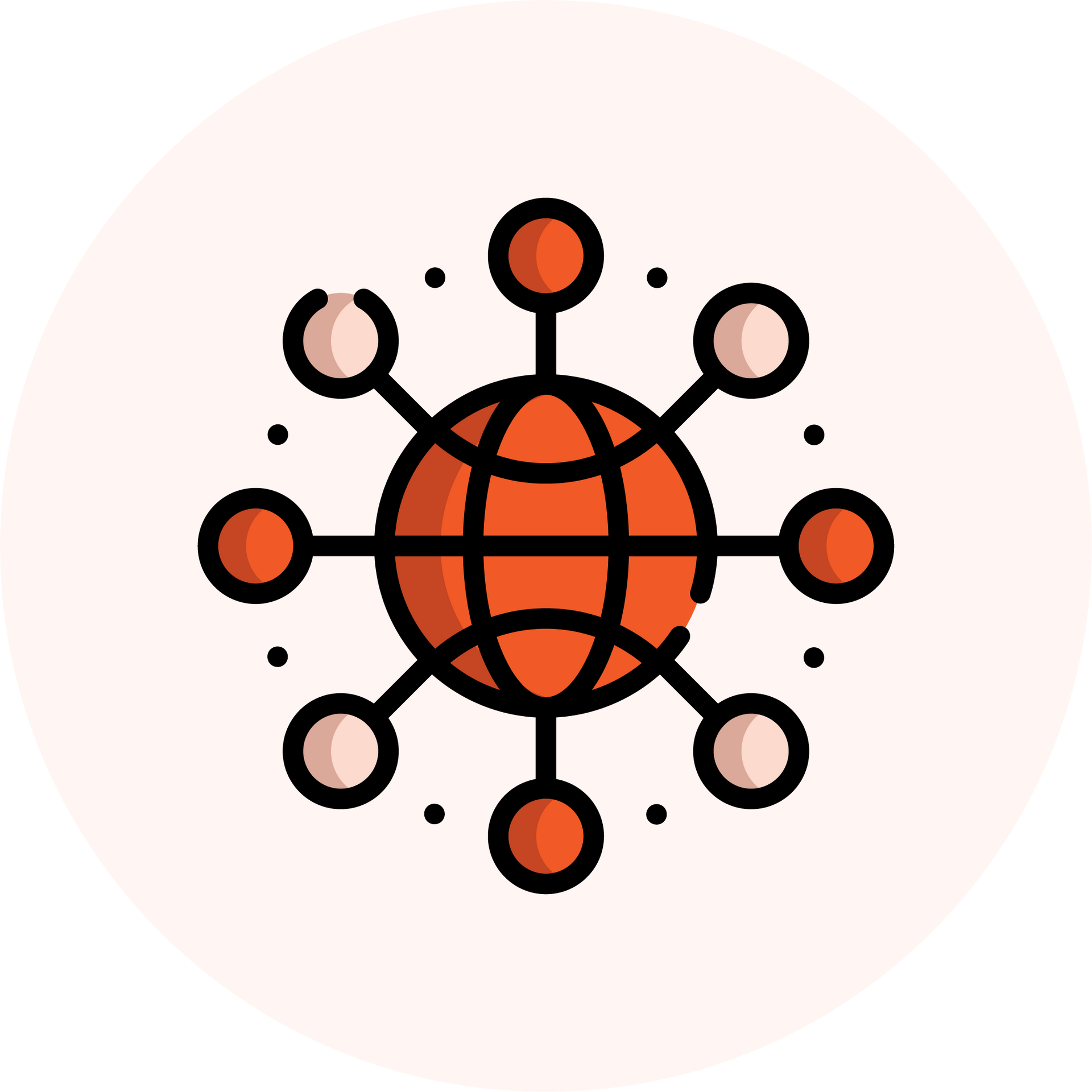 A red shield with a check mark on it.