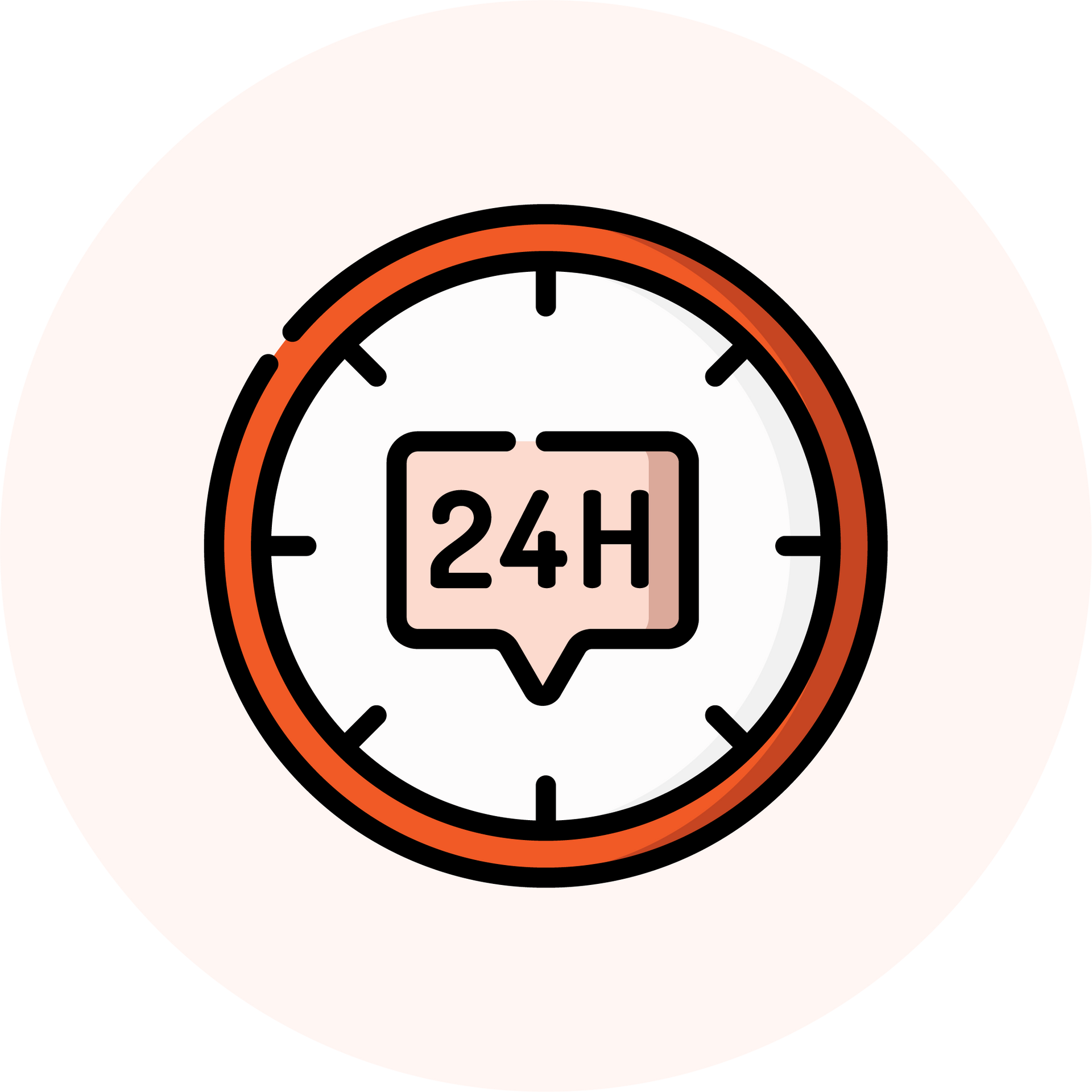 Around-the-Clock Customer Care icon