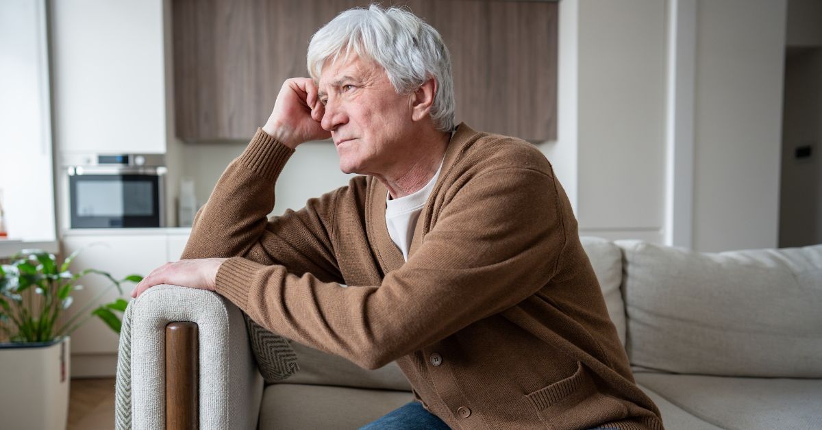 senior in assisted living