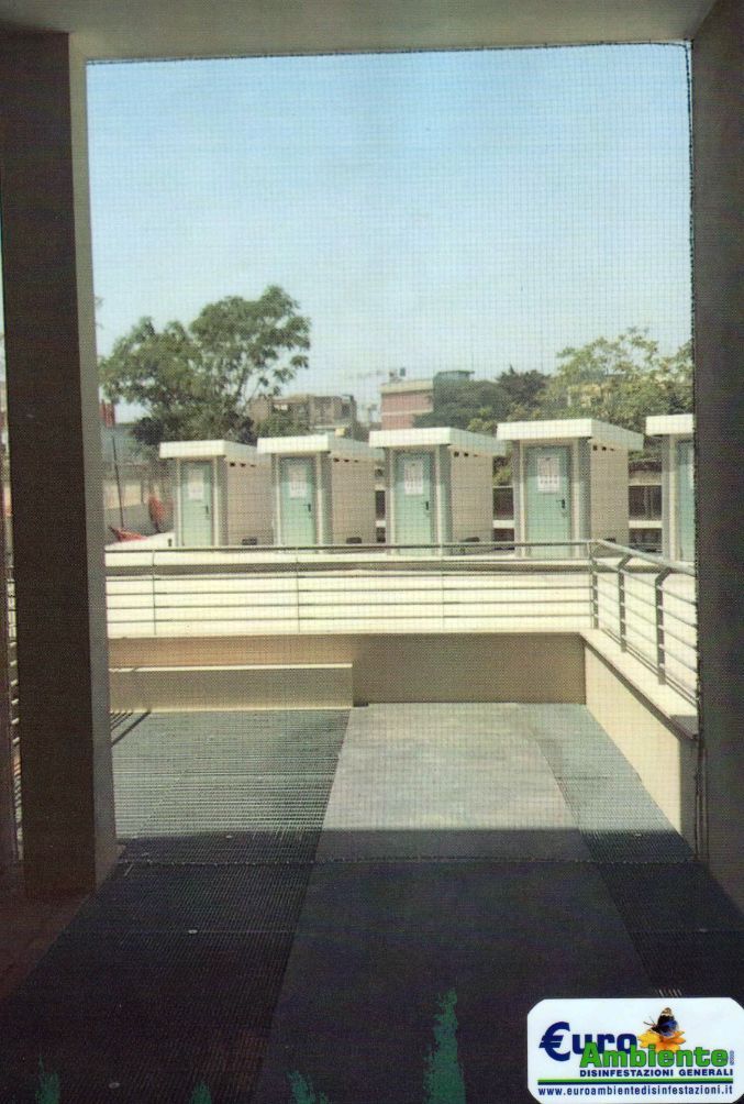 Dissuasore su terrazzo