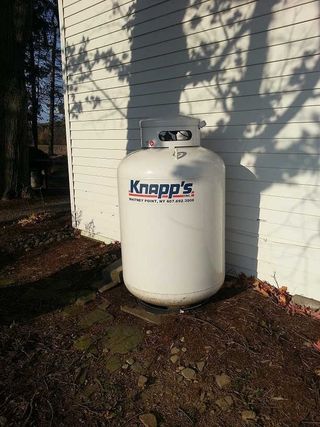 External Propane Tank — Heating Fuel service in Whitney Point, NY