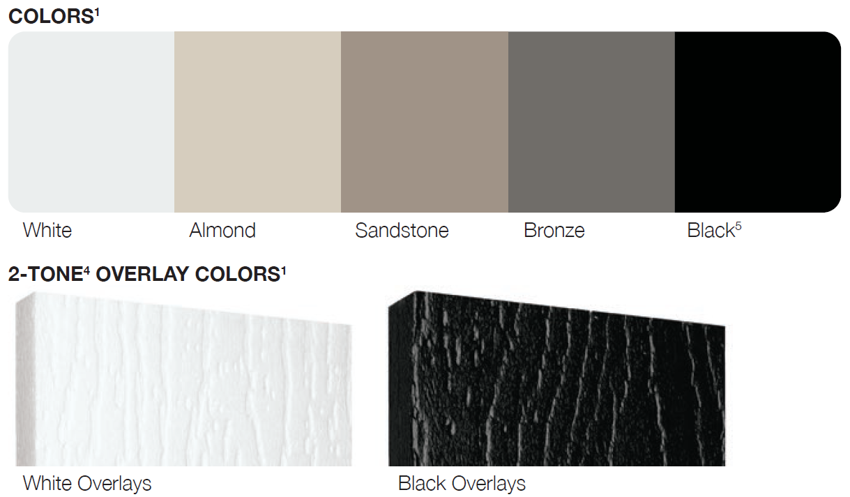 Color palette: white, almond, sandstone, pierre, raisin. White overlay and flag overlay on blocks.