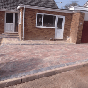 Block paving services offered at competitive prices