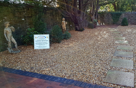 driveway installation in the park
