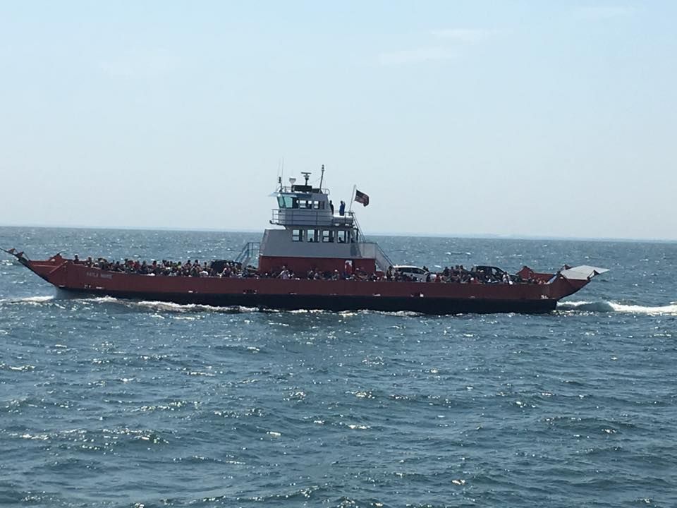 Kelleys Island Ferry near Fast Eddie's in Port Clinton, Ohio