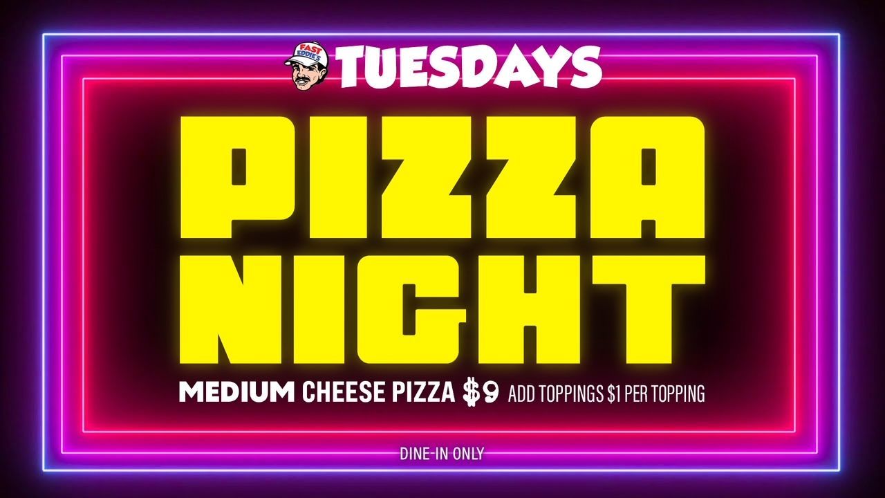 Fast Eddie's Daily Specials - Thursdays Wing Night - Port Clinton, Ohio