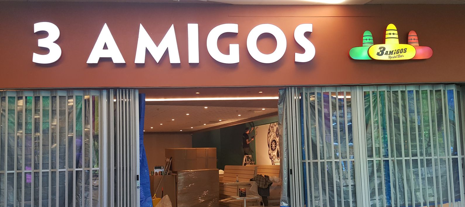 Entrée du restaurant