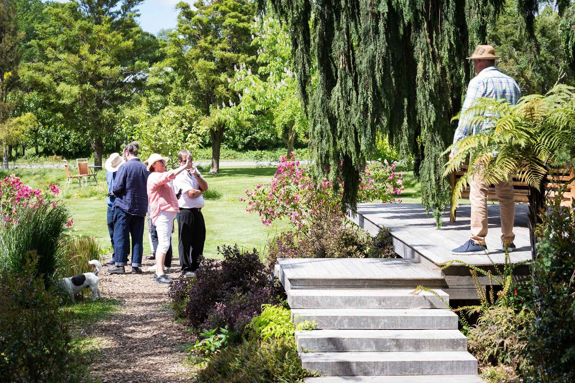 Welton House Gardens in Marlborough New Zealand