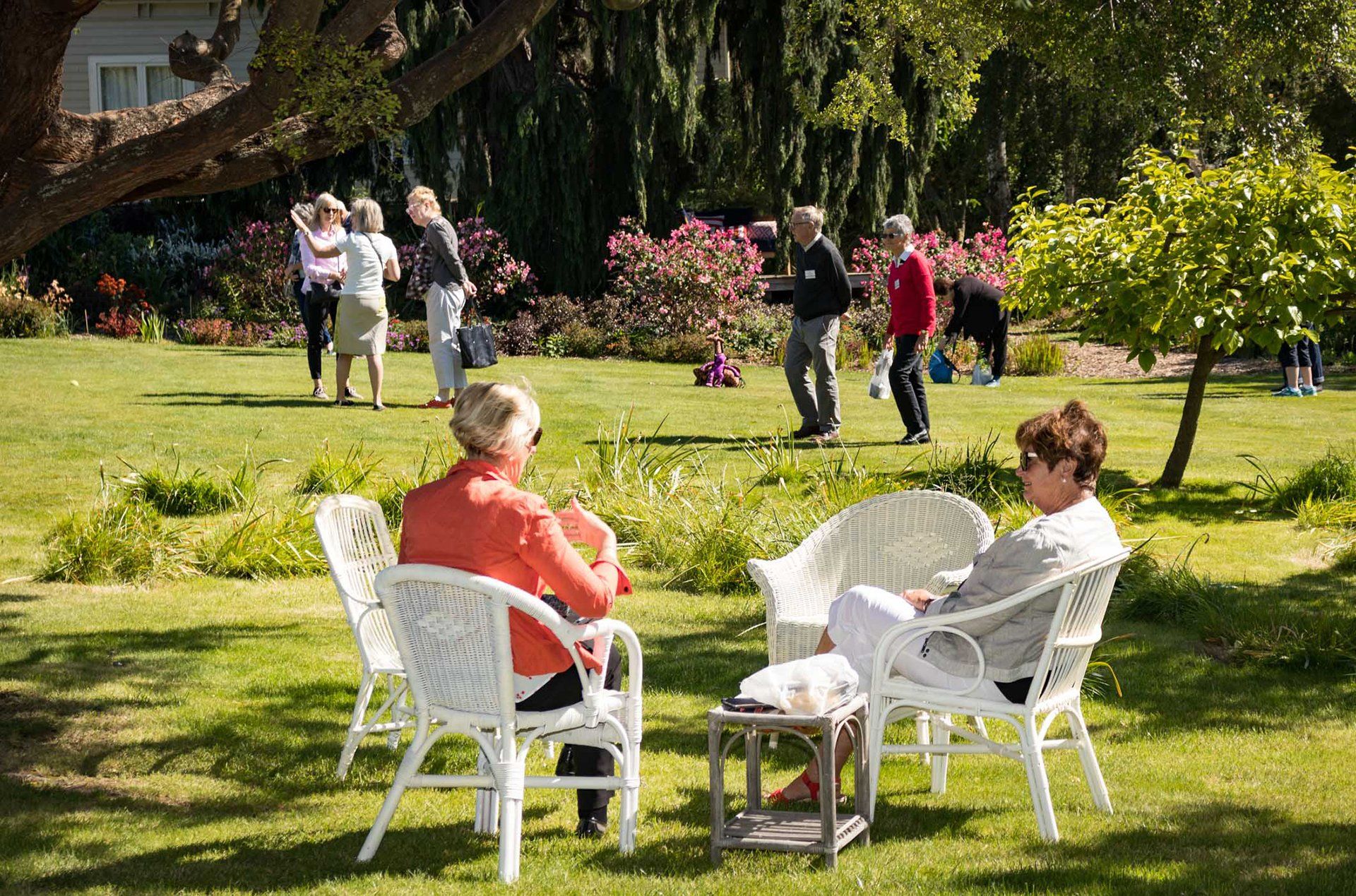 Welton House Gardens in Marlborough New Zealand