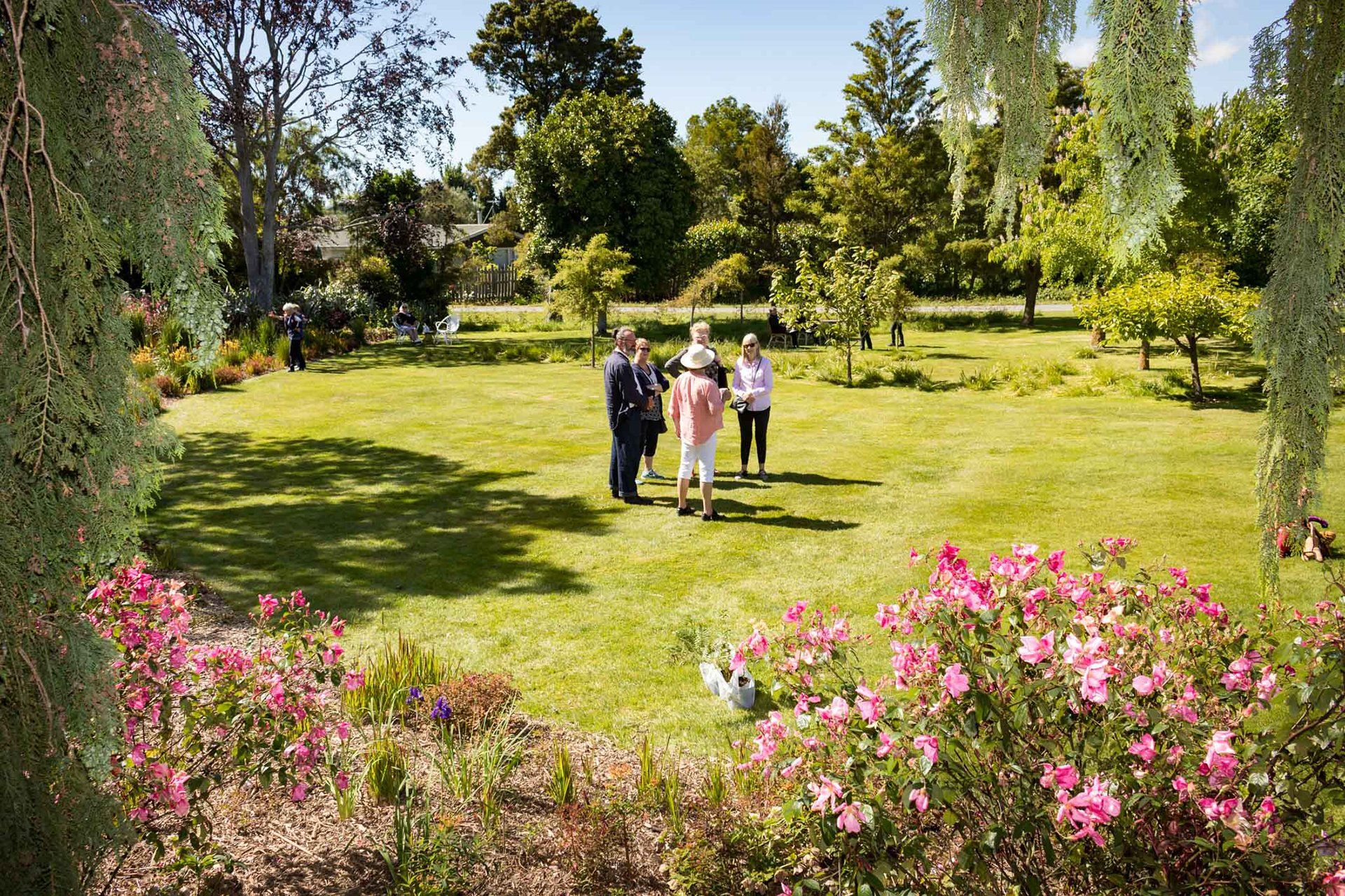 Welton House Gardens in Marlborough New Zealand