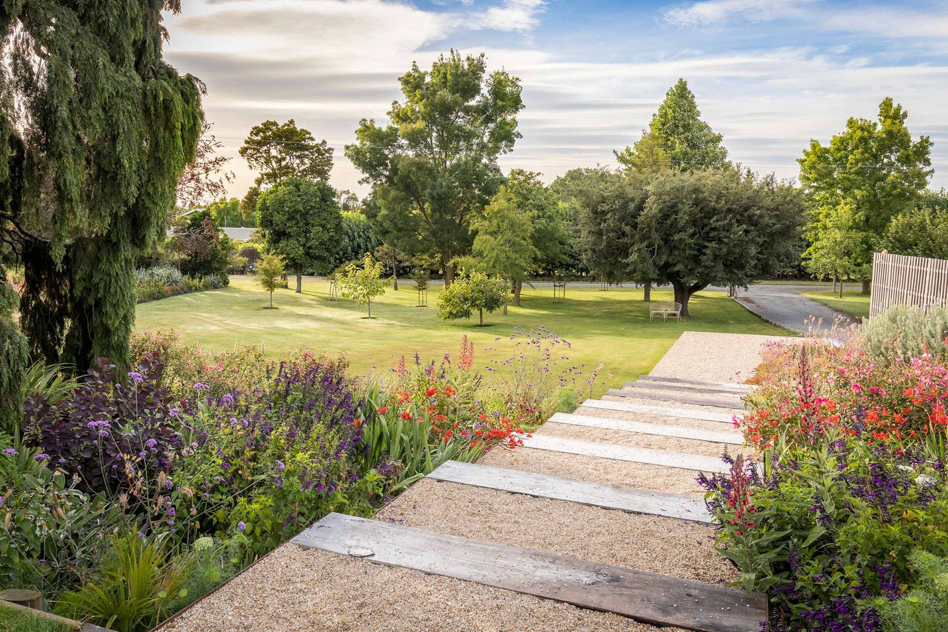 Welton House Gardens in Marlborough New Zealand
