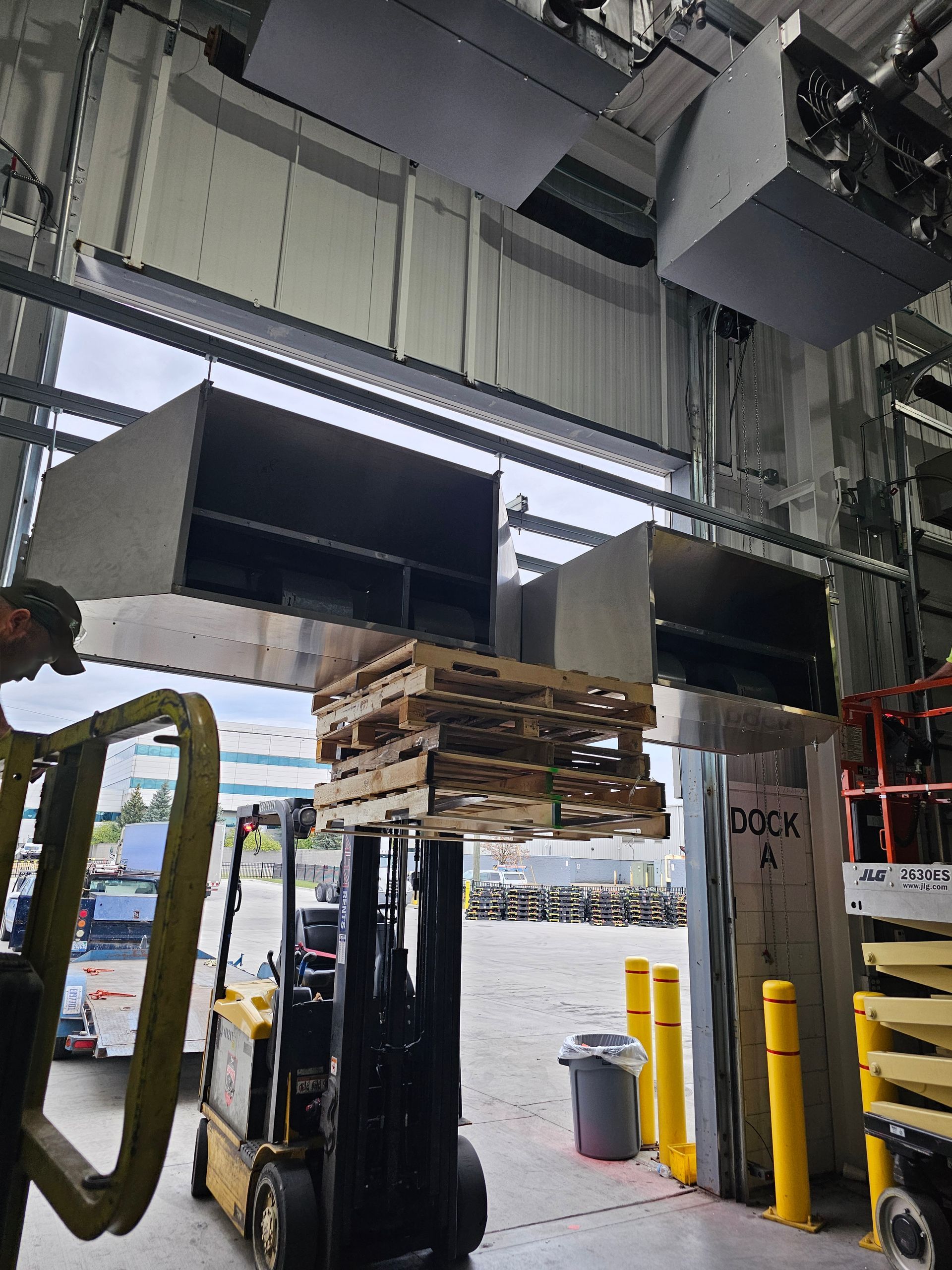 Michigan Commercial Counter Shutter Installation