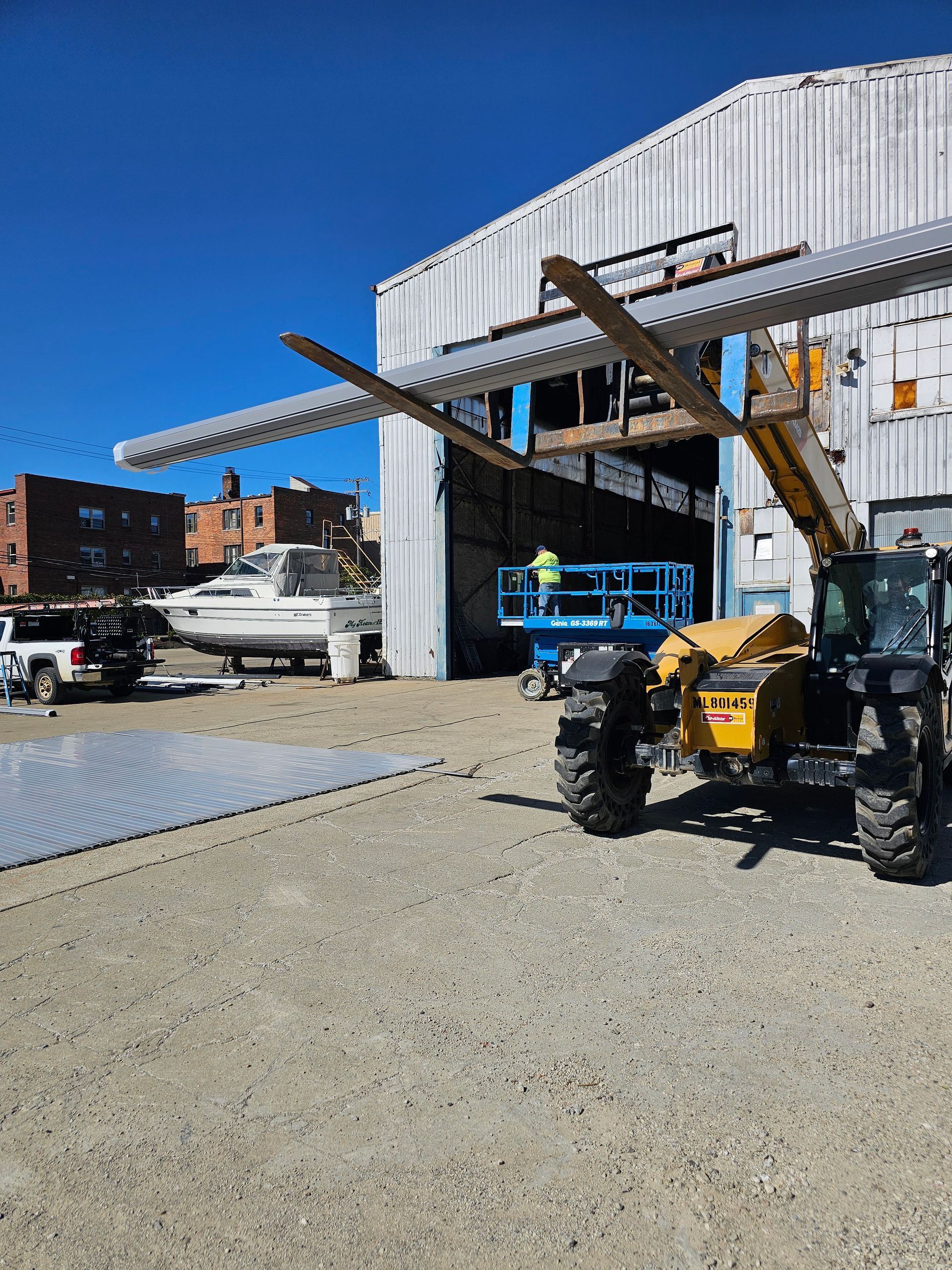 Michigan Commercial Counter Shutter Installation