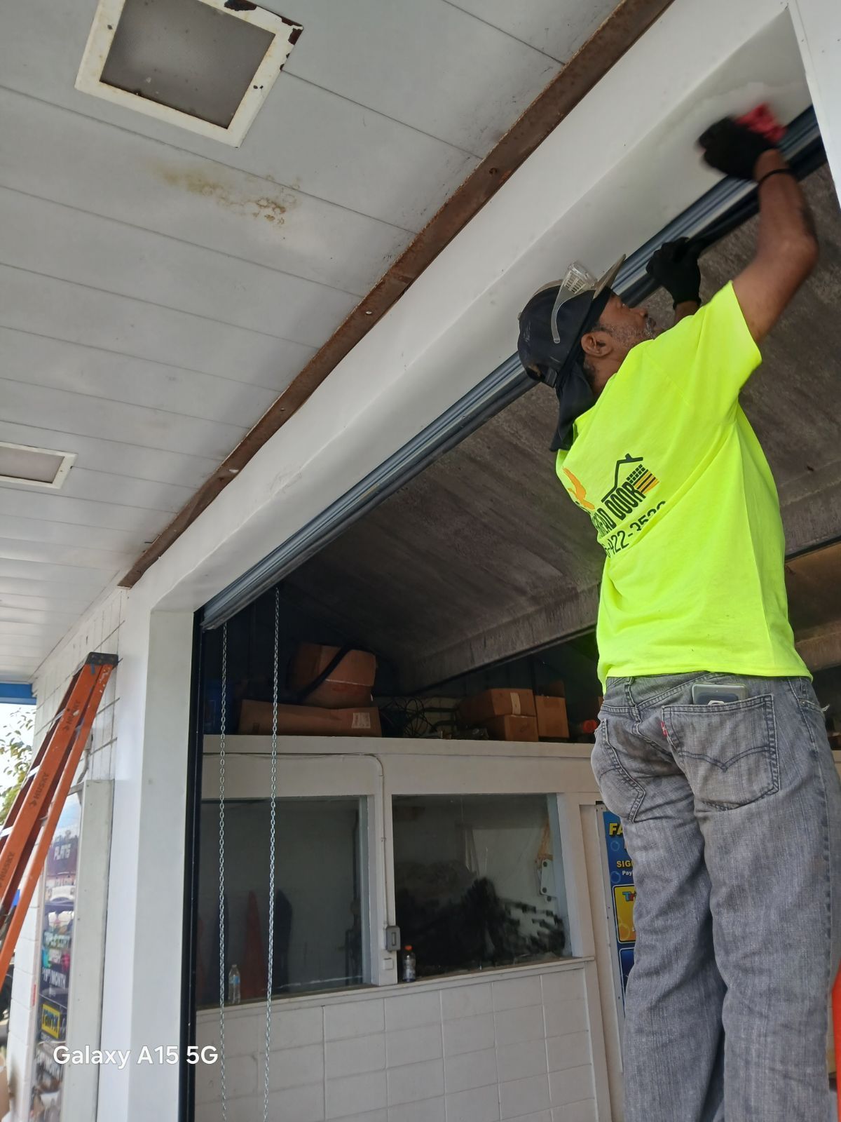 Detroit Michigan Rolling Steel Commercial Door Installation