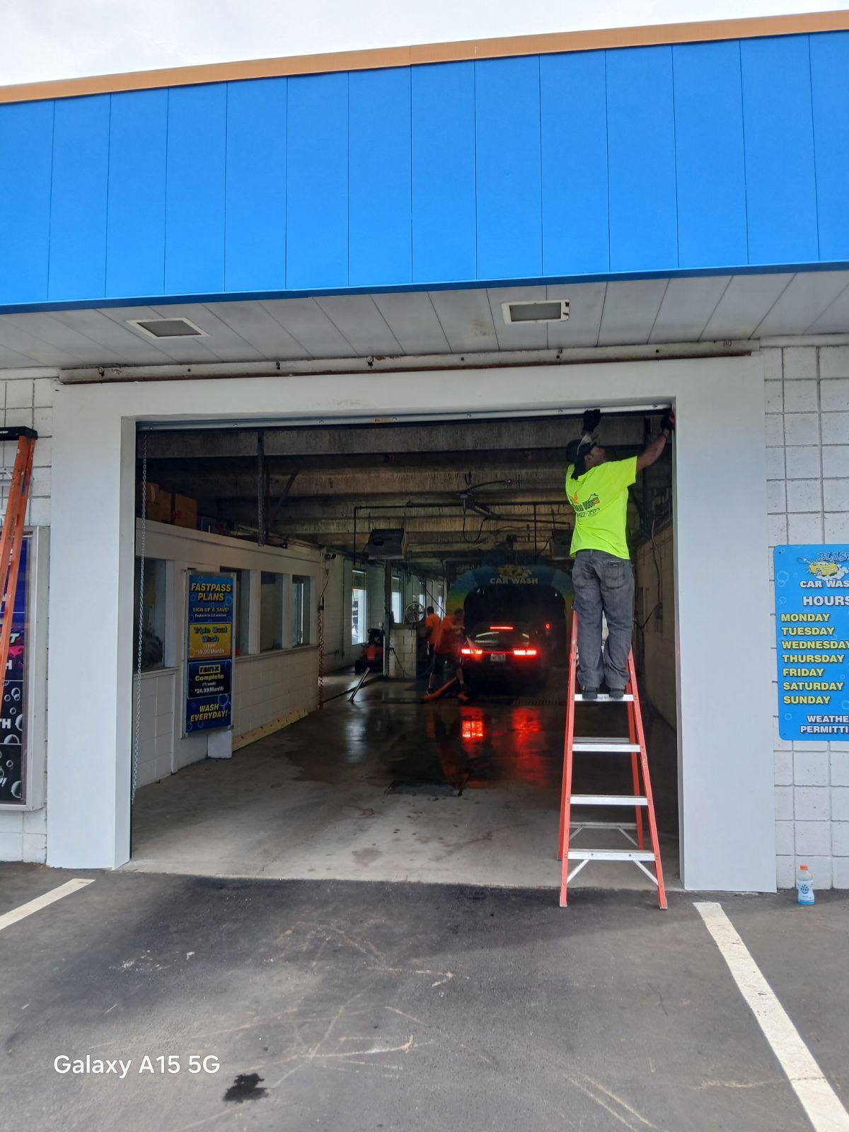 Michigan Rolling Steel Overhead Door Installation