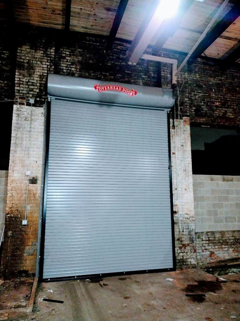 Michigan Rolling Steel Overhead Door Installation