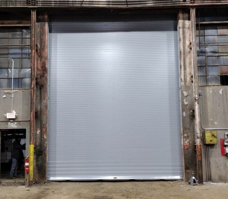 Detroit Michigan Rolling Steel Commercial Door Installation