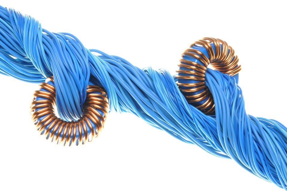 blue color wire