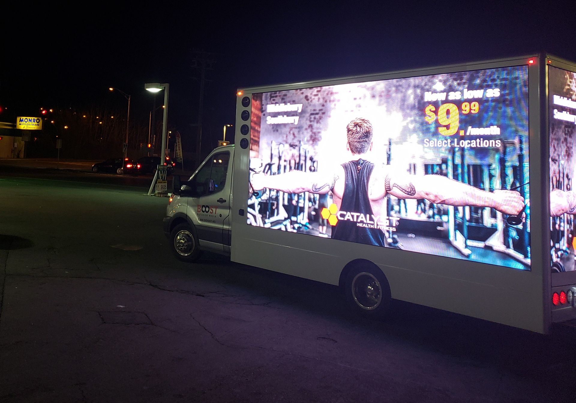 mobile billboard truck