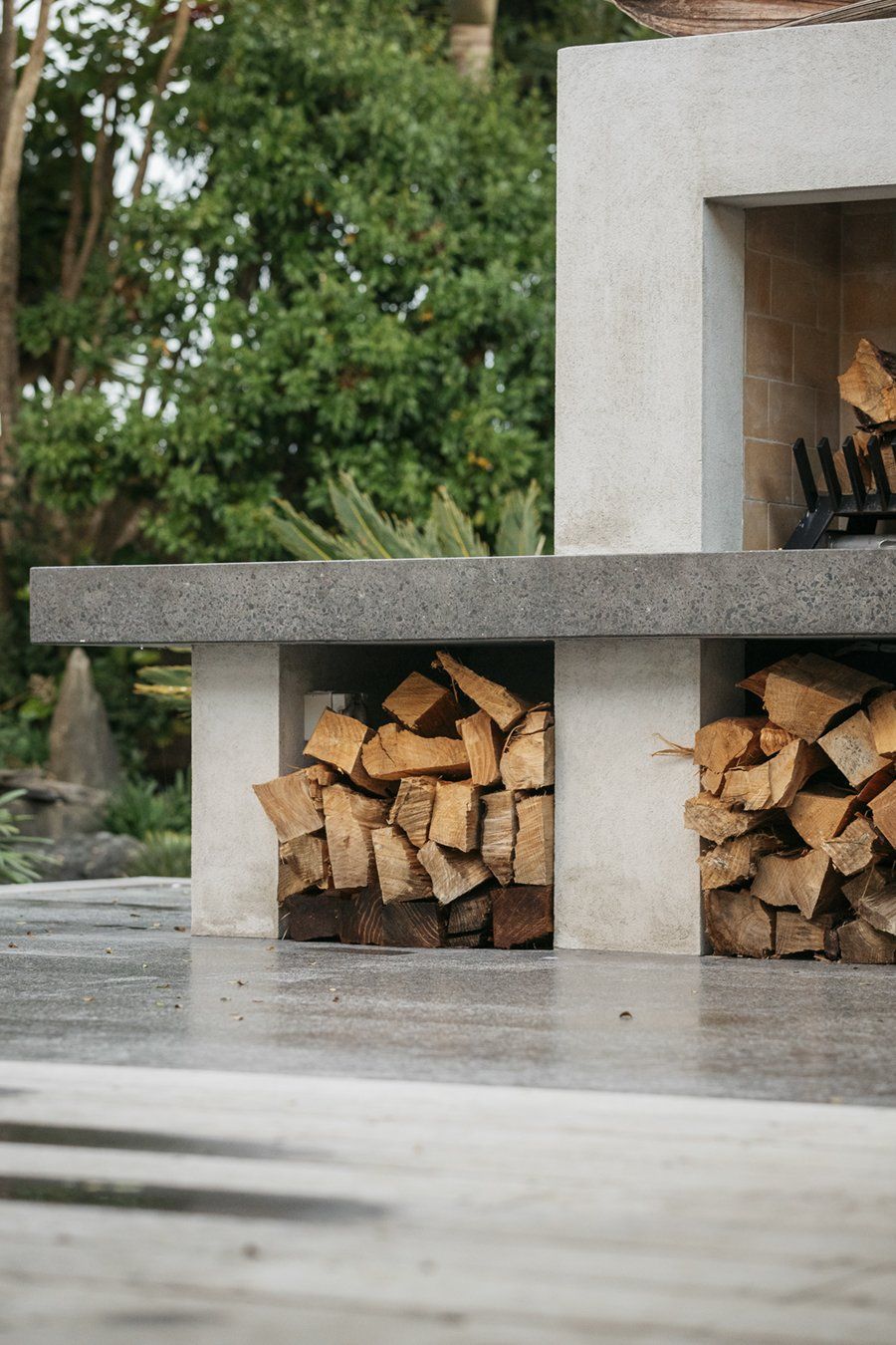 Outdoor Fireplace