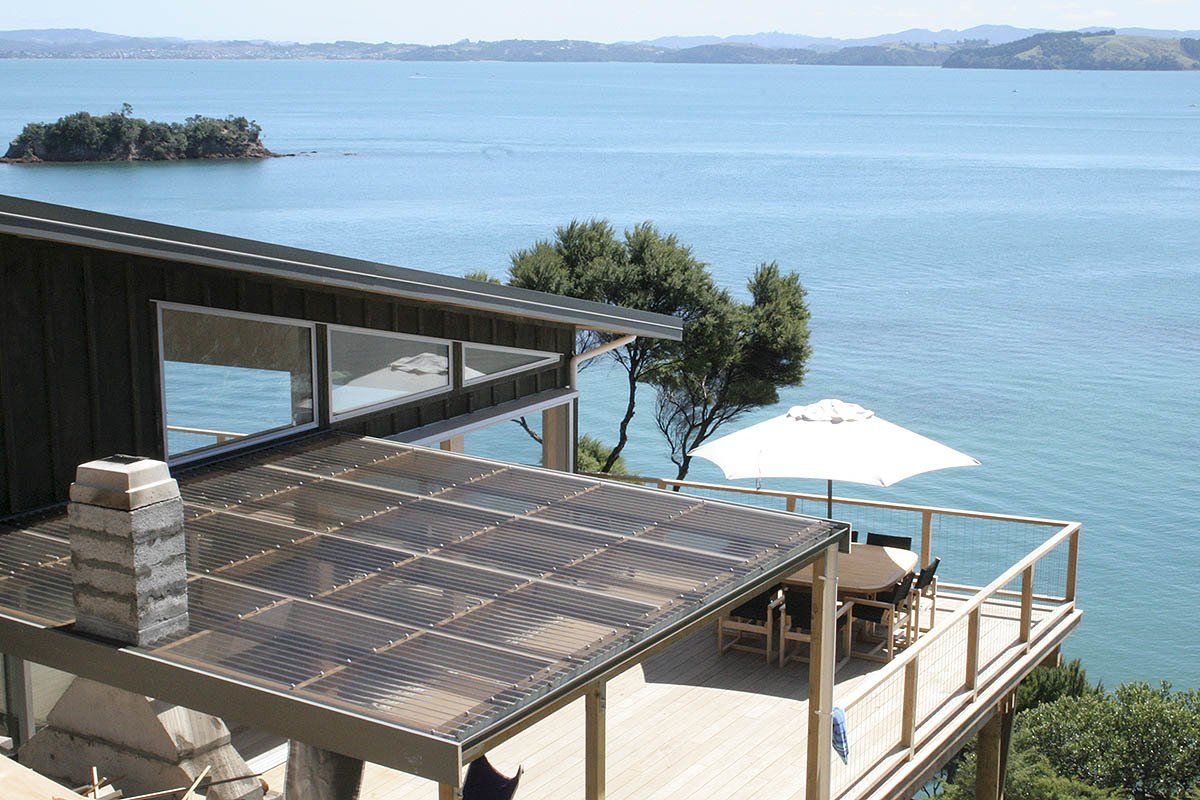 Fyfe beach house on Kawau Island