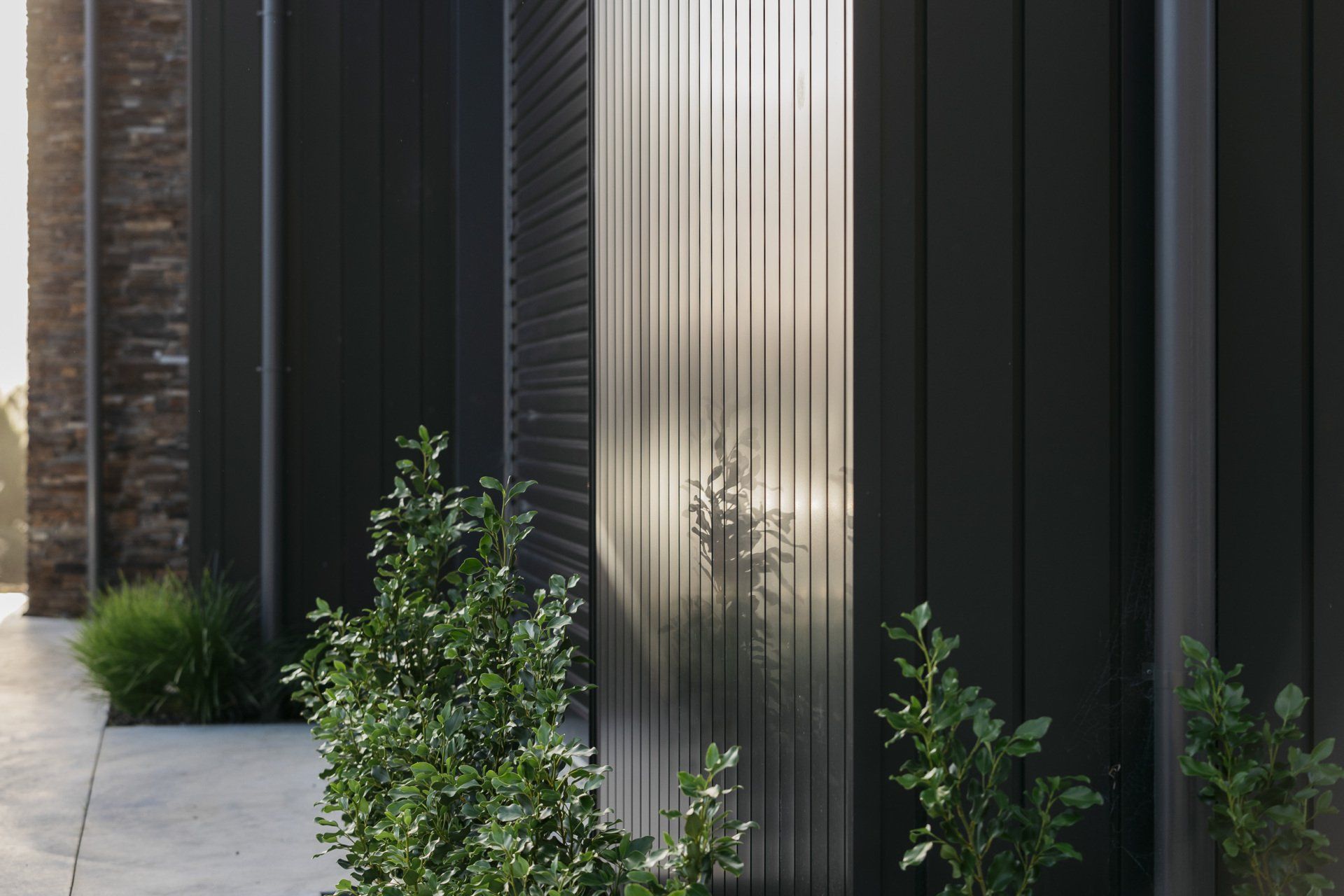 Black Coloursteel Cladding